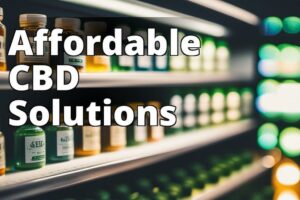 Competitive Cbd Prices: How To Find The Best Deals On High-Quality Products