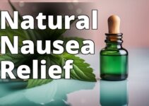 Relieve Nausea Naturally: Unveiling The Best Cbd Options